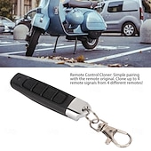 cheap Home Appliances-Remote Switch Wireless 433.92MHZ Garage Door Opener Cloning Remote Key with Keychain Learn Button for Car Overhead Door Gate LED Light