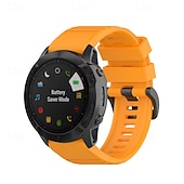 levne Pásky na hodinky Garmin-Pásek hodinek pro Garmin Fenix 8 51mm 7X Pro 6X 5X Plus Epix Pro Tactix 7 Amoled Instinct 2X Quatix Enduro Descent Mk2i Mk2 26mm Silikon Výměna, nahrazení Popruh Nastavitelný Sportovní značka Náramek