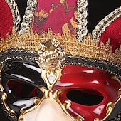 olcso Maszk-Madár Farsangi maszk Velencei maszk Pantalone Felnőttek Férfi Női Fél arc Parti Álarcos mulatság Velencei karnevál Mindszentek napja Farsang Mardi Gras Könnyű farsangi jelmez