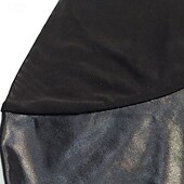 olcso Fényes-Bőrruházat Testhezálló Kezeslábas Farsangi jelmez Női Fényes fém Spandex Ruha mert Teljesítmény Klub Rúdtánc Mindszentek napja Farsang Felnőttek