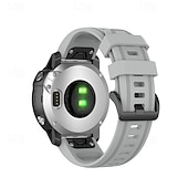 levne Pásky na hodinky Garmin-Pásek hodinek pro Garmin Fenix 8 43mm 7S Pro 6S 5S Plus Epix Pro 42mm Approach S70 42mm Instinct 2S Descent Mk2S D2 Delta S 20mm Silikon Výměna, nahrazení Popruh Nastavitelný Sportovní značka Náramek