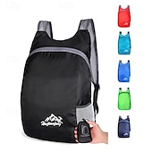 preiswerte Wanderrucksäcke und -taschen-50 L Tagesrucksack Rucksack Reißverschluss Regenfest Leicht Langlebig Außen Wandern Camping Polyester Schwarz Rot Königsblau