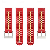 cheap Samsung Watch Bands-Watch Band for Samsung Galaxy Watch 7/6/5/4 40/44mm, Galaxy Watch 5 Pro 45mm, Galaxy Watch 4/6 Classic 42/46/43/47mm, Watch 3, Active 2, Gear S2 Silicone Replacement  Strap Adjustable Sport Band