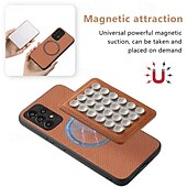 abordables Carcasas Samsung-teléfono Funda Para S24 S24 Ultra Plus S24 FE S23 S22 S21 S20 Ultra Plus FE A55 A35 A25 A15 5G A54 A34 A14 A73 A53 A33 A23 A13 A72 A52 A32 A22 A12 S25 Ultra Funda Trasera Magnética Soporte de carga