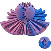 baratos Acessórios para festa-brinquedo de bola de engrenagem fidget, esfera de engrenagem de bola de engrenagem impressa em 3D, bola de estresse, brinquedo de mesa gearsphere, brinquedo de engrenagem de bola de fidget para