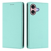 cheap iPhone Cases-Phone Case For iPhone 16 Pro Max Plus iPhone 15 Pro Max Plus iPhone 14 13 12 11 Pro Max Plus Mini Flip Cover with Stand Holder Card Slot Shockproof Retro TPU PU Leather