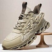 economico Sneakers da uomo-scarpe da ginnastica sportive leggere da uomo a tema drago – design unico della suola scolpita, scarpe da corsa traspiranti e comode per lo sport e lo street style