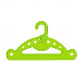 economico Set di Abbigliamento e Accessori per Bambole-Confezione da 20 grucce per vestiti completi per bambole per 18 vestiti per bambole: il design unico trattiene la parte superiore &amp;fondo in una volta compresi abiti pantaloni camicie gonne &amp;accessori