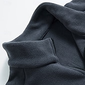 cheap Softshell, Fleece &amp; Hiking Jackets-Men&#039;s Hiking Fleece Jacket Winter Outdoor Thermal Warm Fleece Lining Fleece Jackets Climbing Camping / Hiking / Caving Traveling Dark Grey Black Army Green Light Grey