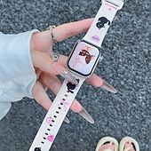 economico Cinturini per Apple Watch-Solo Loop Compatibile con Cinturino dell&#039;Apple Watch 38mm 40mm 41mm 42mm 44mm 45mm 49mm Romantico Regolabili Silicone Cinturino di ricambio per iwatch Ultra 2 Series 9 8 7 SE 6 5 4 3 2 1