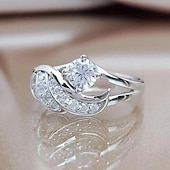 economico Anelli-Anello Feste Laurea Argento Oro Cromo