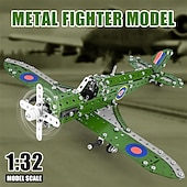 economico Costruzioni giocattolo-giocattoli da costruzione modellini di aerei kit per ragazzi 8-12modello di aereo scala 132 kit di costruzione in metallomodelli di aerei per bambini 8-12i migliori regali di aerei per gli
