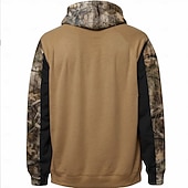 Homens Cowboy Veado Moletons Diário Casual Manga Longa Com Capuz Férias Esportes Streetwear Preto Amarelo Imprimir Bolso frontal Primavera & Outono Designer baratos Moletons de Caça-Homens Cowboy Veado Moletons Diário Casual Manga Longa Com Capuz Férias Esportes Streetwear Preto Amarelo Imprimir Bolso frontal Primavera & Outono Designer