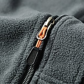preiswerte Westen-Herren Weste für Wanderer Wander-Fleeceweste Ärmellos Weste Außen warm Fleece-Futter Komfortabel Winter Mehrere Taschen Polyester Schwarz Armeegrün Dunkelblau Jagd Angeln Klettern