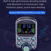 お買い得  車用Bluetoothキット/ハンズフリー-高品質のミニカー MP3 プレーヤー Bluetooth 音楽スピーカー 30W 急速充電器、車用 FM トランスミッター MP3 プレーヤー