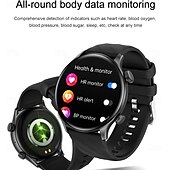 abordables Bracelets connectés-696 ZW63 Montre intelligente 1.39 pouce Montre intelligente avec bracelet Bluetooth Podomètre Rappel d&#039;Appel Moniteur de Sommeil Compatible avec Android iOS Femme Hommes Mode Mains-Libres Rappel de