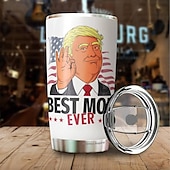 olcso párt szívessége-20 oz-os kávépohár fedővel, 20 oz-os rozsdamentes acél utazási kávéscsésze, vákuumszigetelt pohárok vizes palackos bögre meleg és hideg italokhoz