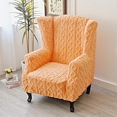 abordables Fauteuils à oreilles-housse de chaise à oreilles extensible imprimée housse durable et élastique avec un design imprimé élégant parfaite pour protéger et rafraîchir votre chaise à oreilles idéale pour la décoration