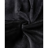 abordables pantalons décontractés-Men's Sherpa Fleece Pants Sweatpants Joggers Trousers Pocket Drawstring Elastic Waist Plain Comfort Warm Sports Outdoor Daily Fashion Casual Black 1# Black Micro-elastic