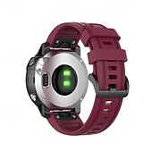 levne Pásky na hodinky Garmin-Pásek hodinek pro Garmin Fenix 8 43mm 7S Pro 6S 5S Plus Epix Pro 42mm Approach S70 42mm Instinct 2S Descent Mk2S D2 Delta S 20mm Silikon Výměna, nahrazení Popruh Nastavitelný Sportovní značka Náramek