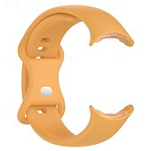 お買い得  その他の時計バンド-スマートウォッチバンド と互換性があります Google Pixel Watch スマートウォッチ ストラップ ソロループ スポーツバンド 置換 リストバンド