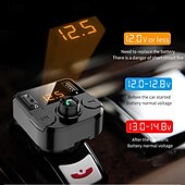 お買い得  車用Bluetoothキット/ハンズフリー-高品質の新しいbt36b車mp3プレーヤー多機能車シガレットライターUSB充電ポートbt車キット