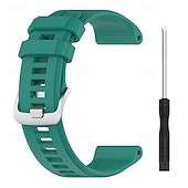 cheap Garmin Watch Bands-Watch Band for Garmin Garmin instinct Silicone Replacement  Strap with Removal Tool Adjustable Sport Band Wristband