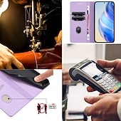cheap iPhone Cases-Phone Case For iPhone 16 Pro Max Plus iPhone 15 Pro Max Plus iPhone 14 13 12 11 Pro Max Plus Mini Flip Cover with Stand Holder Card Slot Shockproof Retro TPU PU Leather