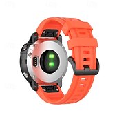 levne Pásky na hodinky Garmin-Pásek hodinek pro Garmin Fenix 8 43mm 7S Pro 6S 5S Plus Epix Pro 42mm Approach S70 42mm Instinct 2S Descent Mk2S D2 Delta S 20mm Silikon Výměna, nahrazení Popruh Nastavitelný Sportovní značka Náramek