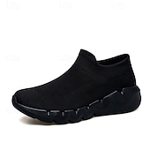 preiswerte Sneaker für Herren-Rote Flyknit-Sneaker für Herren, leichte und atmungsaktive, stylische Freizeitschuhe für den Alltag, Outdoor-Aktivitäten und Sport