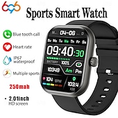 tanie Inteligentne bransoletki-696 ZW65 Inteligentny zegarek 2.01 in Inteligentne Bransoletka Bluetooth Krokomierz Powiadamianie o połączeniu telefonicznym Rejestrator snu Kompatybilny z Android iOS Damskie Męskie Odbieranie bez