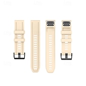 levne Pásky na hodinky Garmin-Pásek hodinek pro Garmin Fenix 8 43mm 7S Pro 6S 5S Plus Epix Pro 42mm Approach S70 42mm Instinct 2S Descent Mk2S D2 Delta S 20mm Silikon Výměna, nahrazení Popruh Nastavitelný Sportovní značka Náramek