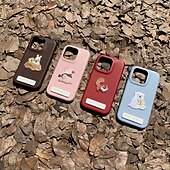 Недорогие Чехлы для iPhone-телефон Кейс для Назначение iPhone 16 Про Макс Плюс Айфон 15 Про Макс Плюс iPhone 14 13 12 Pro Max Plus iPhone 14 Pro Max iPhone 13 12 Pro Max Кейс на заднюю панель Защита от удара Ретро ТПУ Кожа PU