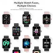 preiswerte Smartwatch-JR-FT5 Plus Smartwatch 1.96 Zoll Smartwatch Fitnessuhr Bluetooth Schlaf-Tracker Herzschlagmonitor Wecker Kompatibel mit Android iOS Damen Herren Freisprechanlage Wasserdicht Benutzerdefiniertes Wählen