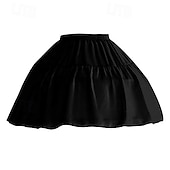 economico gonna sottoveste-Anni 1950 Principessa Gonna a cerchio Sottogonna Gonna in tulle Tinta unica Per donna Mascherata Evento / Festa Balli di fine anno Addio al Nubilato Adulti Gonna