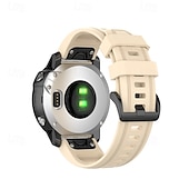 levne Pásky na hodinky Garmin-Pásek hodinek pro Garmin Fenix 8 43mm 7S Pro 6S 5S Plus Epix Pro 42mm Approach S70 42mm Instinct 2S Descent Mk2S D2 Delta S 20mm Silikon Výměna, nahrazení Popruh Nastavitelný Sportovní značka Náramek