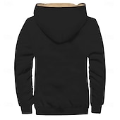 baratos moletons 3d masculinos-Homens Cowboy Tosão Moletons Moletom Moletom com capuz Com Capuz Moda Impressão 3D Feriado Streetwear Preto Marron Zíper Bolsos Outono Inverno Designer