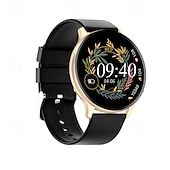 billige Smartklokker-ny mx15 smartwatch bluetooth ringe puls kroppstemperatur stemmeassistent 1.32 rund skjerm utvidelsesløsning kroppstemperaturmåling bluetooth call bluetooth musikk ai stemmeassistent