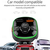 お買い得  車用Bluetoothキット/ハンズフリー-お買い得価格の売れ筋モデル FMトランスミッター 車載MP3プレーヤー ブルートゥース電話充電器 音楽ハンズフリー付き