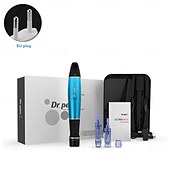 abordables Accessoires pour soins de la peau-Machine à stylo à micro-aiguilles sans fil A1-W, outil de soins de la peau électrique rechargeable pour la mésothérapie