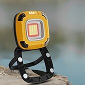 お買い得  作業灯-充電式 LED 作業灯 2000 ルーメン COB 投光器 内蔵 4000mAh 磁気ベース付き &amp;180度回転可能 5つの照明モード 作業現場照明 車の修理 キャンプ用 g500 1個