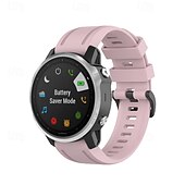 levne Pásky na hodinky Garmin-Pásek hodinek pro Garmin Fenix 8 43mm 7S Pro 6S 5S Plus Epix Pro 42mm Approach S70 42mm Instinct 2S Descent Mk2S D2 Delta S 20mm Silikon Výměna, nahrazení Popruh Nastavitelný Sportovní značka Náramek