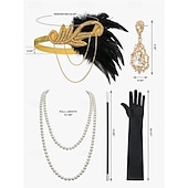 olcso Öltözetek-Retró Ordító 20-as évek 1920-as évek Déli Flapper ruha Felszerelések Koktélruha A nagy Gatsby Flapper lány Esküvői Vendég Flitter Rojt Női Farsangi jelmez 7 db Karácsony Mindszentek napja Farsang