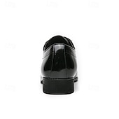 baratos Formal-sapatos oxford masculinos bronze metálico com padrão de crocodilo e detalhes perfurados - calçados formais elegantes para casamentos, festas e eventos empresariais