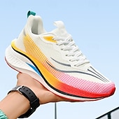 economico Sneakers da uomo-scarpe da corsa sportive leggere da uomo – scarpe da ginnastica con lacci in mesh traspirante con suola ammortizzante per palestra e fitness all&#039;aperto