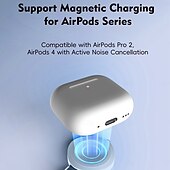 お買い得  ワイヤレス充電器-充電ステーション 3 W 出力電力 ワイヤレス充電ステーション CE 高速ワイヤレス充電 ライトウェイト MagSafe 用途 Apple Watch Ultra 8 7 6 5 4 SE2 Airpods 3 2 Pro 2 AppleWatchシリーズSE / 6/5/4/3/2/1