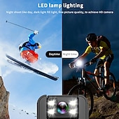 cheap Indoor IP Network Cameras-1080P Sports Camera 1.54inch Screen WiFi Camcorder with Audio &amp; Video Recording Wearable Mini Cameras for Riding/Meeting