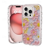 お買い得  iPhone用ケース-電話 ケース 用途 iPhone 16 Pro Max プラス iPhone 15 プロマックスプラス バックカバー 耐衝撃 レトロ風 TPU PC