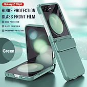 お買い得  サムスン用ケース-電話 ケース 用途 Zフリップ6 Z Flip 5 バックカバー とスクリーンプロテクター 耐衝撃 レトロ風 TPU PC