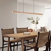economico Luci a sospensione-lampadari a sospensione lineari a led 3 luci colorate in pietra naturale luci 110-240v